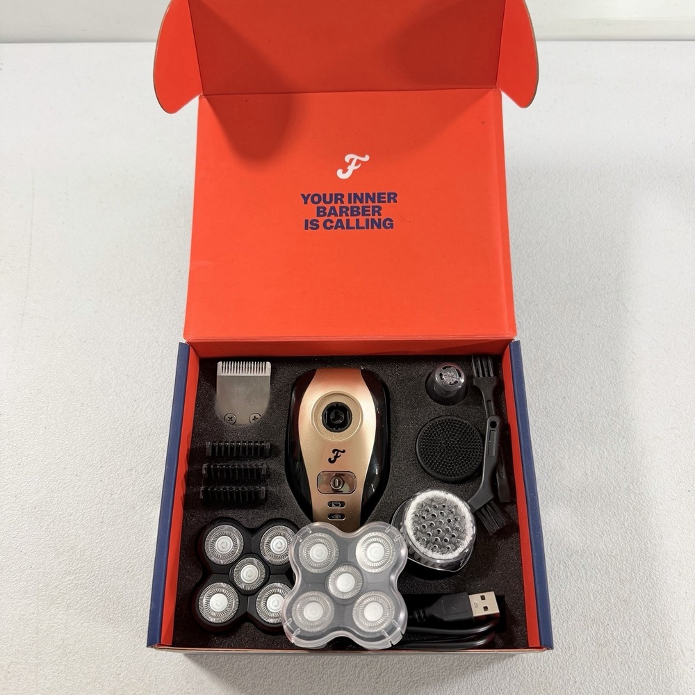 Freebird Flex Series Men's Shaving Kit Electric‎ Rotary Shaver Trimmer